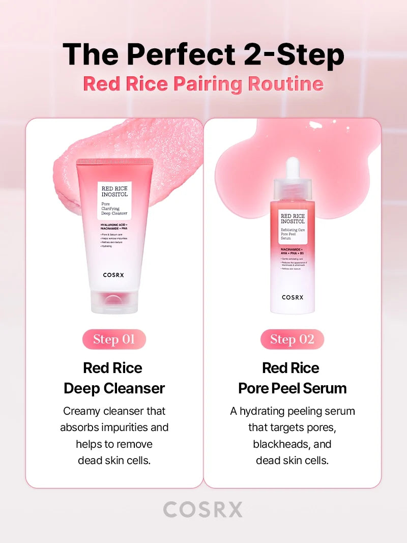 COSRX RED RICE INOSITOL Exfoliating Care Pore Wash-Off Peel Serum